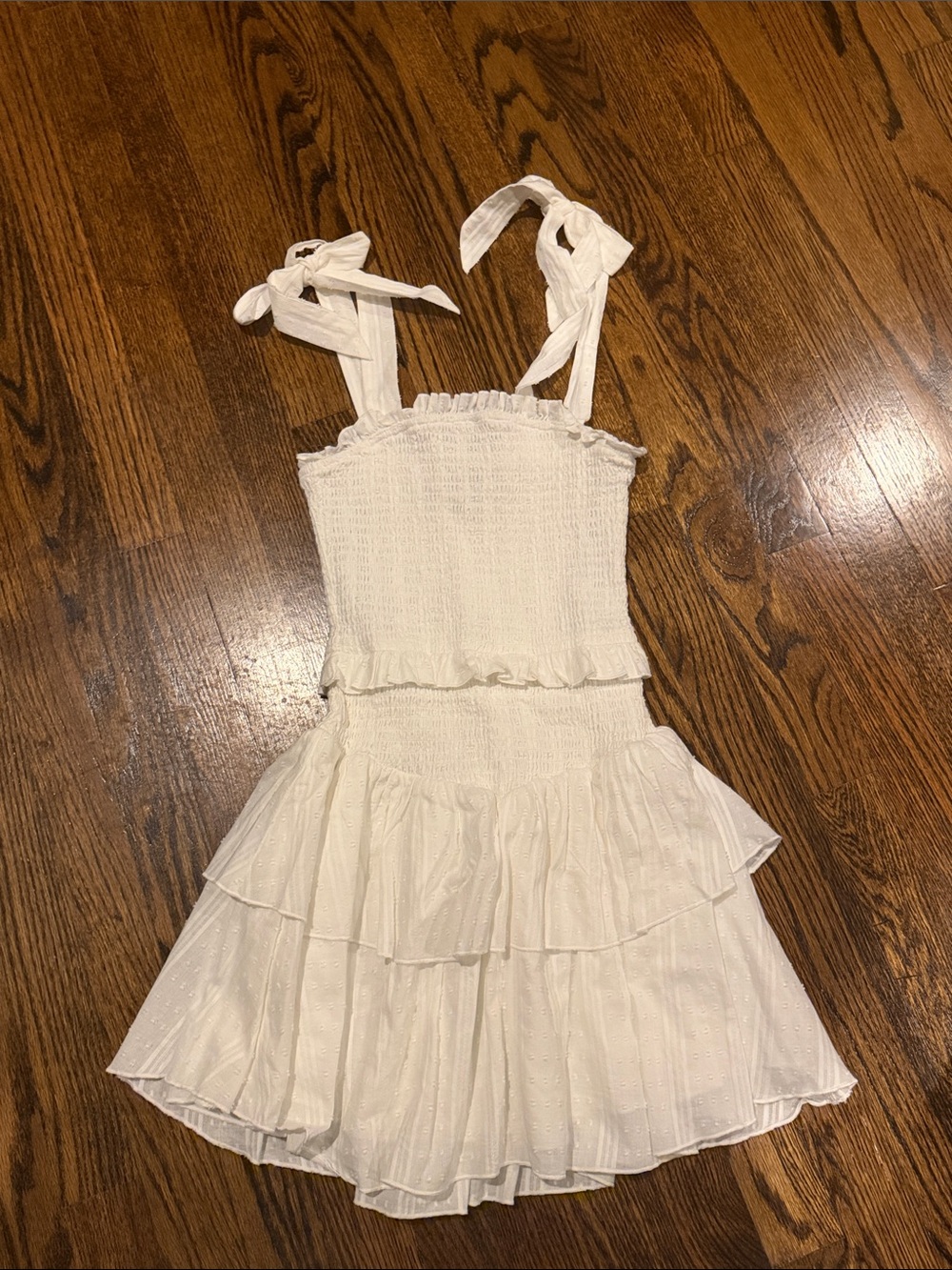 KatieJ white minidress